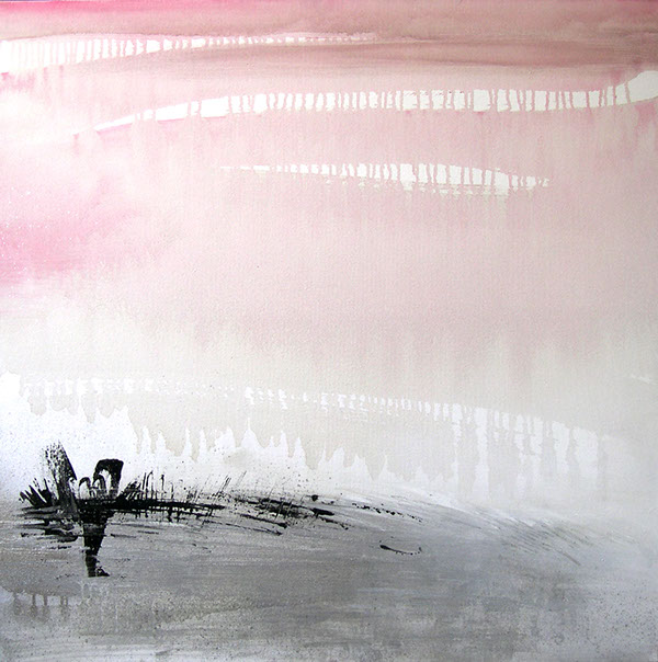 Argento rosa, Olio su tela, 80x80, 2009